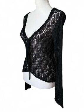 Knit Black Cardigan
